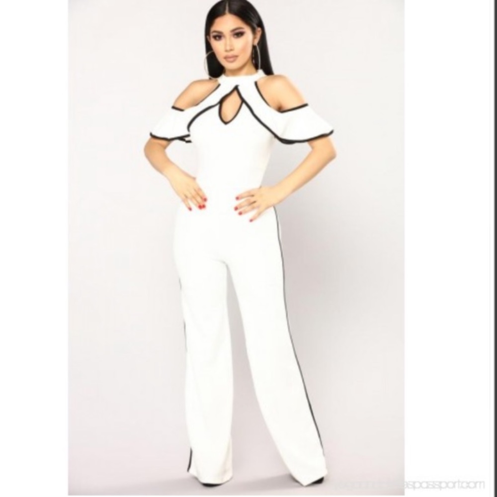 NWT- Sassy and Classy Jumpsuit